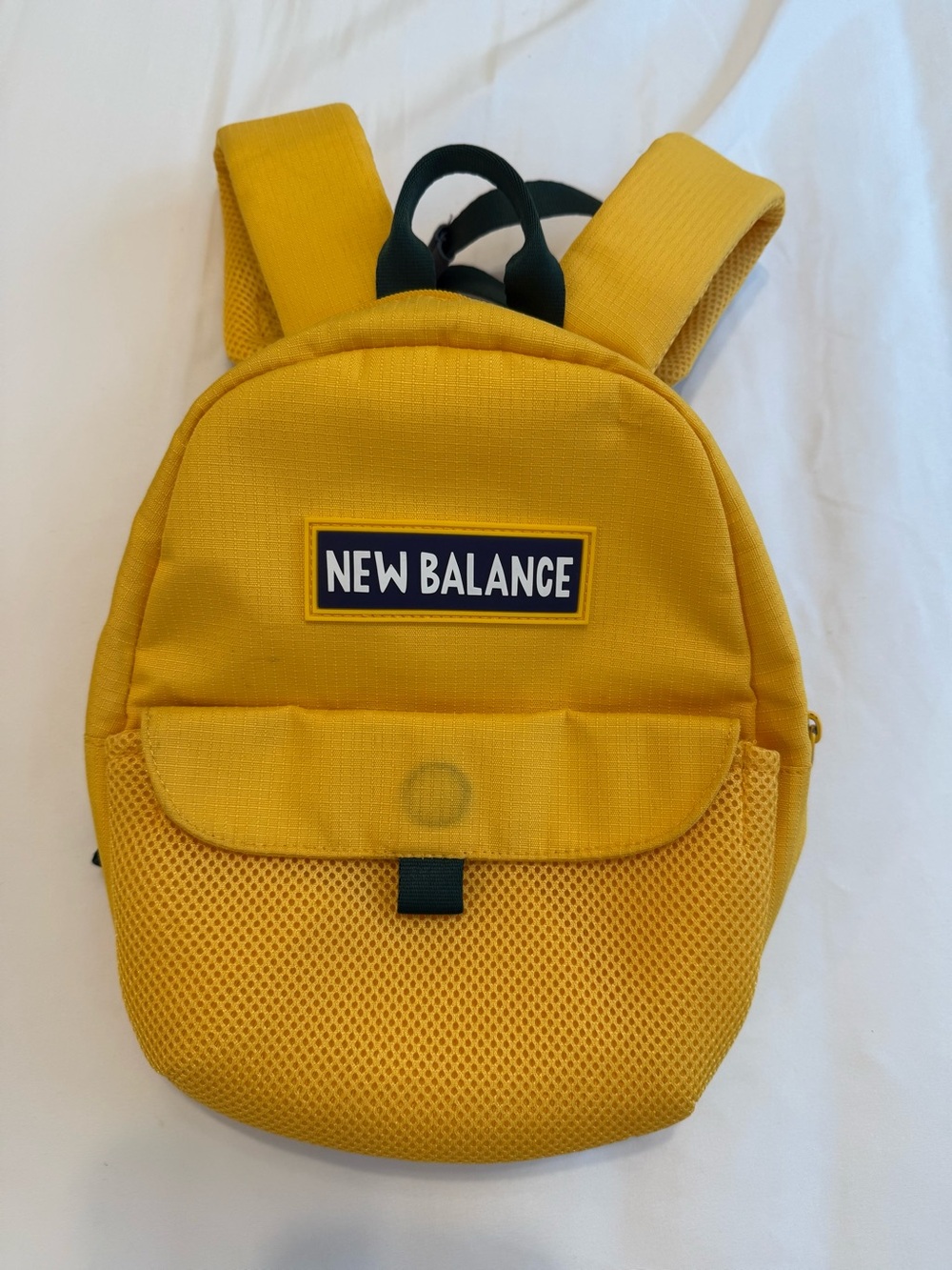New Balance Kids Yellow Mini Backpack